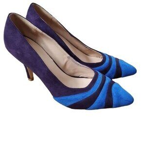 Pointy toe two tone heels new! 8.5